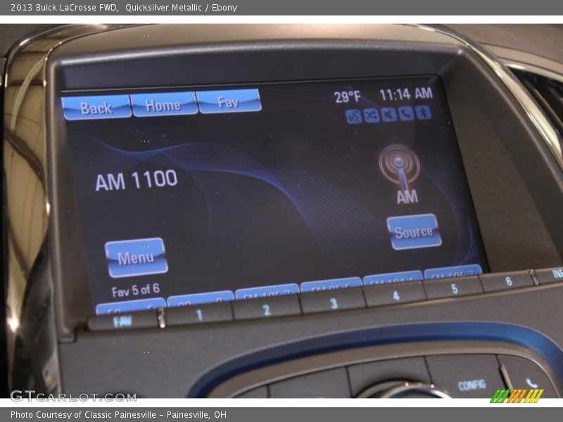 Quicksilver Metallic / Ebony 2013 Buick LaCrosse FWD