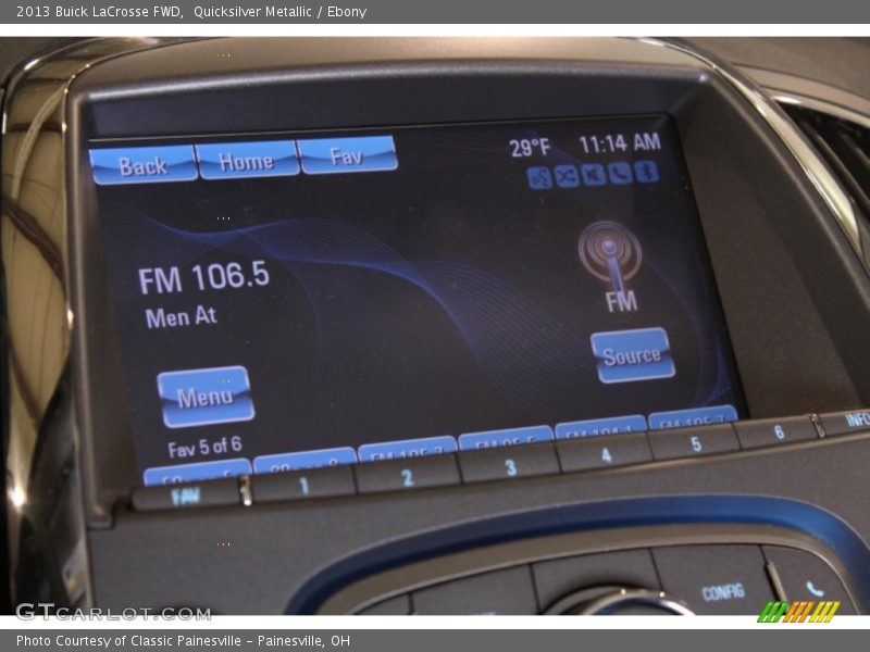 Quicksilver Metallic / Ebony 2013 Buick LaCrosse FWD