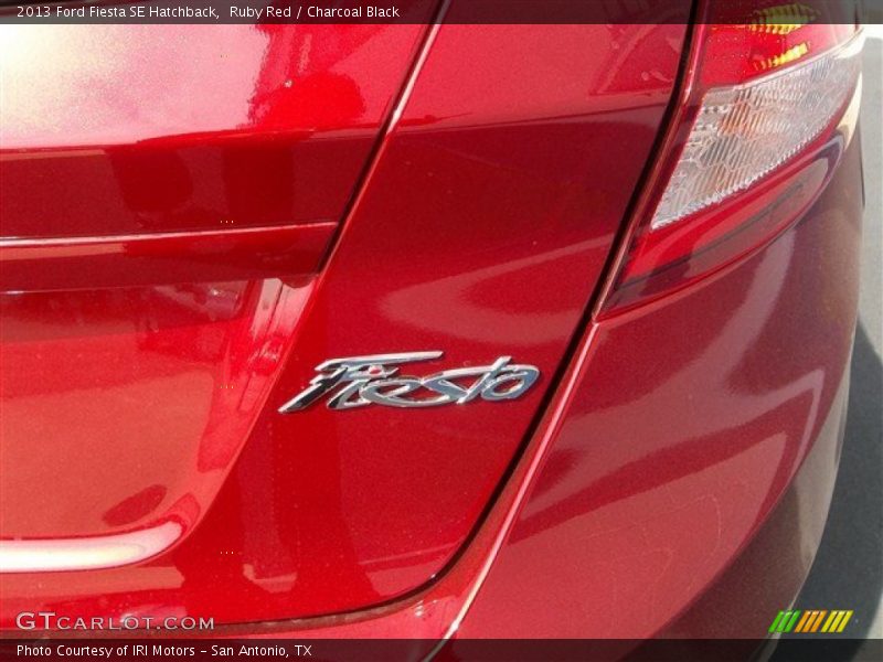 Ruby Red / Charcoal Black 2013 Ford Fiesta SE Hatchback