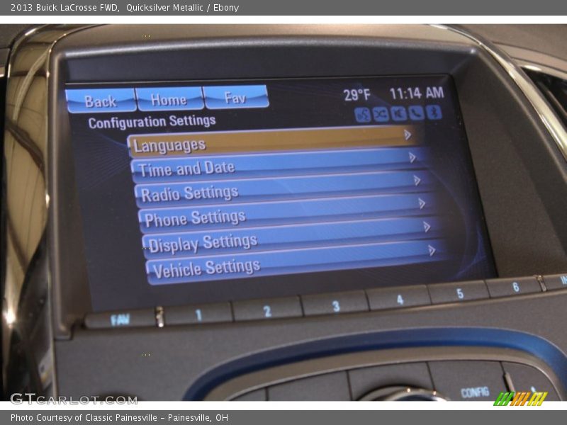 Quicksilver Metallic / Ebony 2013 Buick LaCrosse FWD