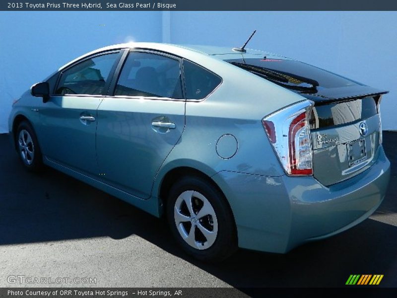 Sea Glass Pearl / Bisque 2013 Toyota Prius Three Hybrid