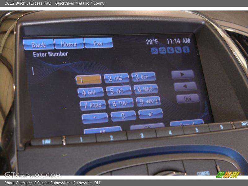 Quicksilver Metallic / Ebony 2013 Buick LaCrosse FWD