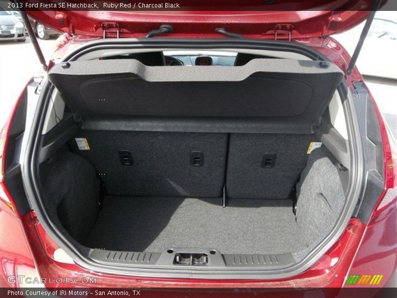 Ruby Red / Charcoal Black 2013 Ford Fiesta SE Hatchback