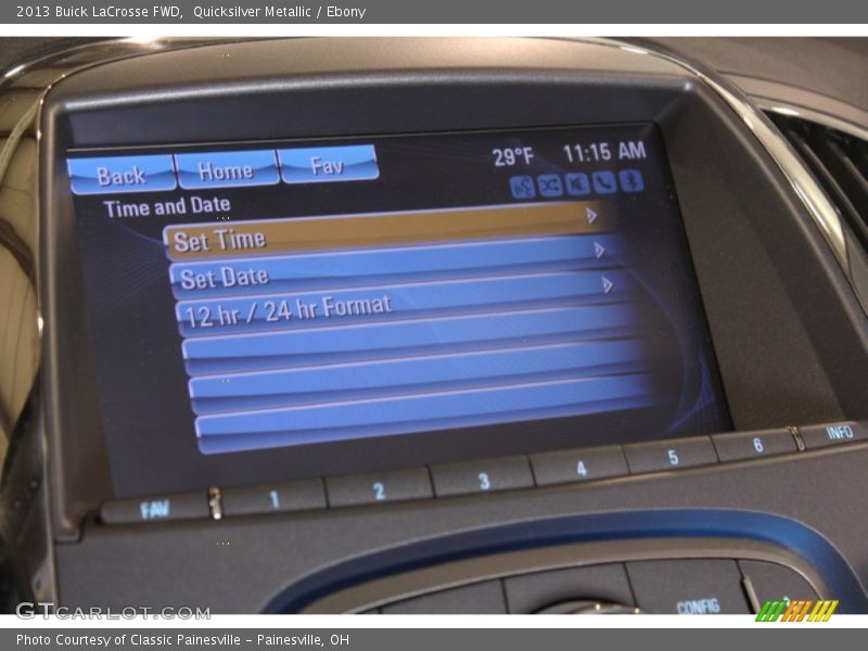 Quicksilver Metallic / Ebony 2013 Buick LaCrosse FWD