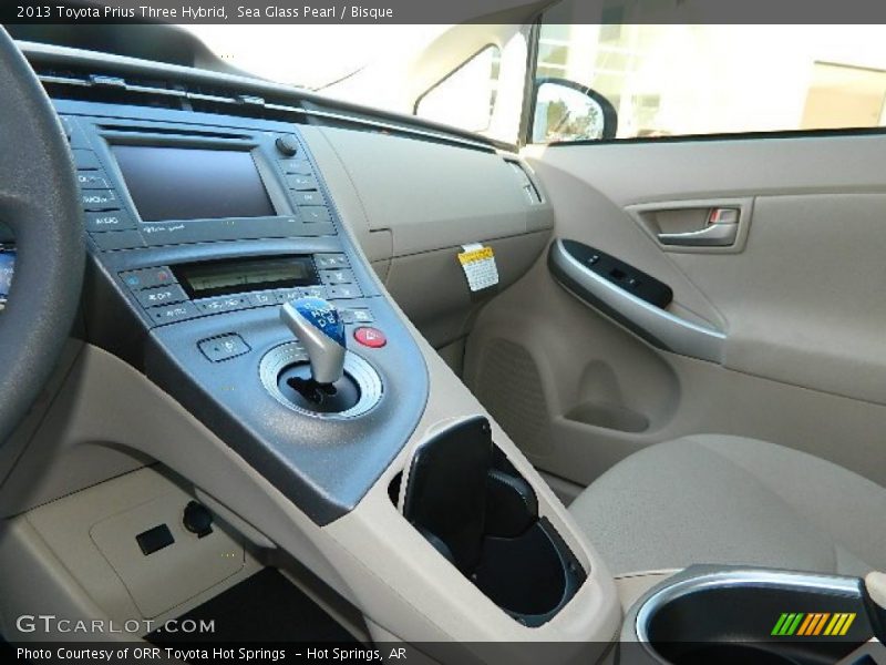 Sea Glass Pearl / Bisque 2013 Toyota Prius Three Hybrid