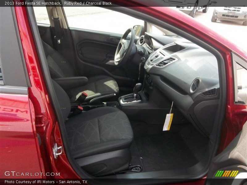 Ruby Red / Charcoal Black 2013 Ford Fiesta SE Hatchback