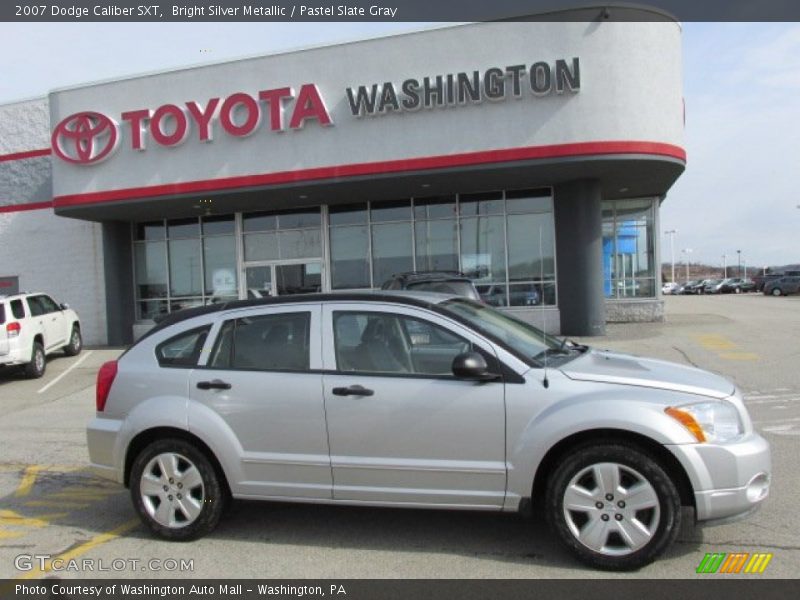 Bright Silver Metallic / Pastel Slate Gray 2007 Dodge Caliber SXT