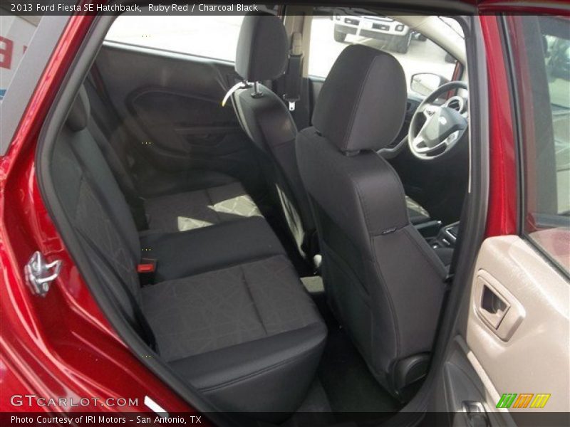 Ruby Red / Charcoal Black 2013 Ford Fiesta SE Hatchback