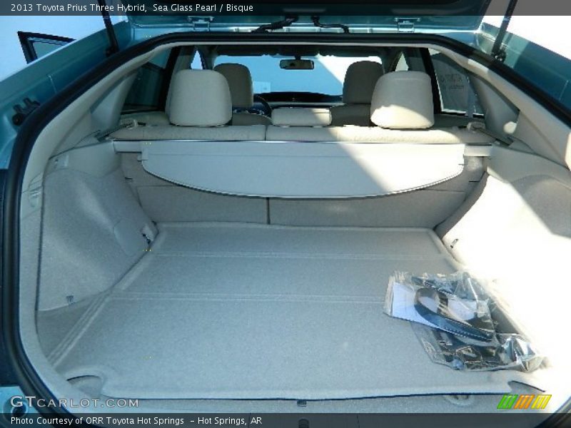 Sea Glass Pearl / Bisque 2013 Toyota Prius Three Hybrid