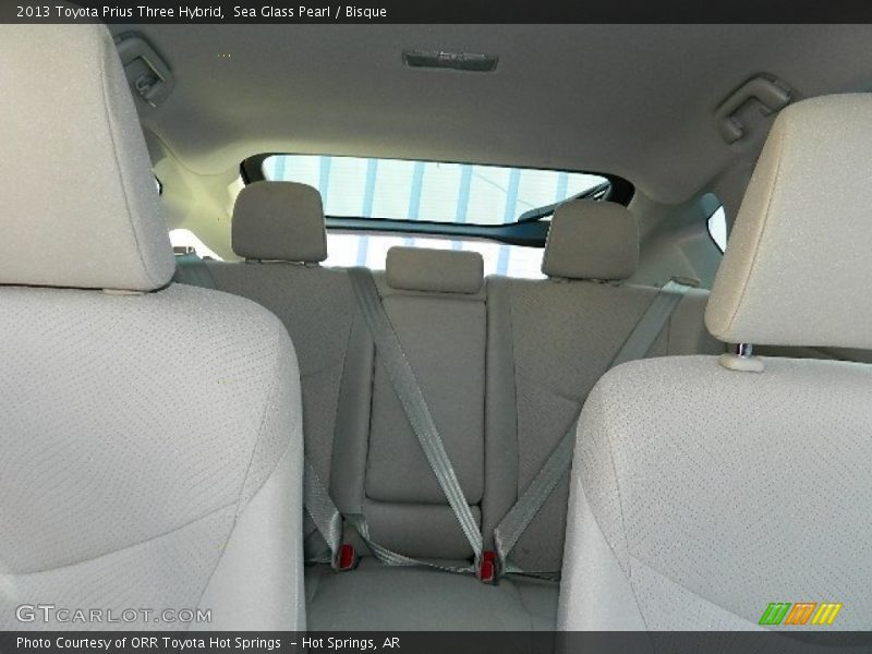 Sea Glass Pearl / Bisque 2013 Toyota Prius Three Hybrid