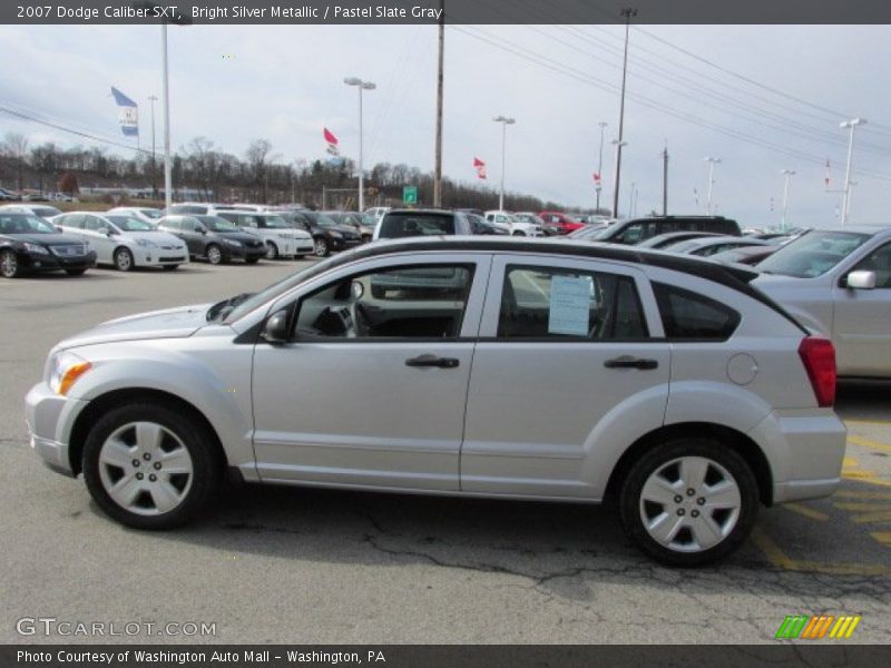 Bright Silver Metallic / Pastel Slate Gray 2007 Dodge Caliber SXT
