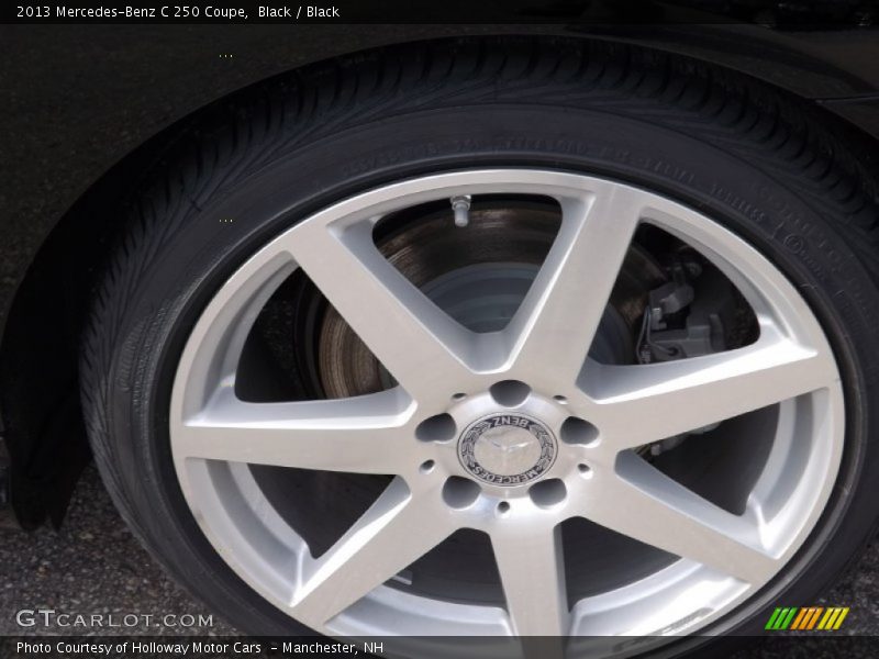 Black / Black 2013 Mercedes-Benz C 250 Coupe