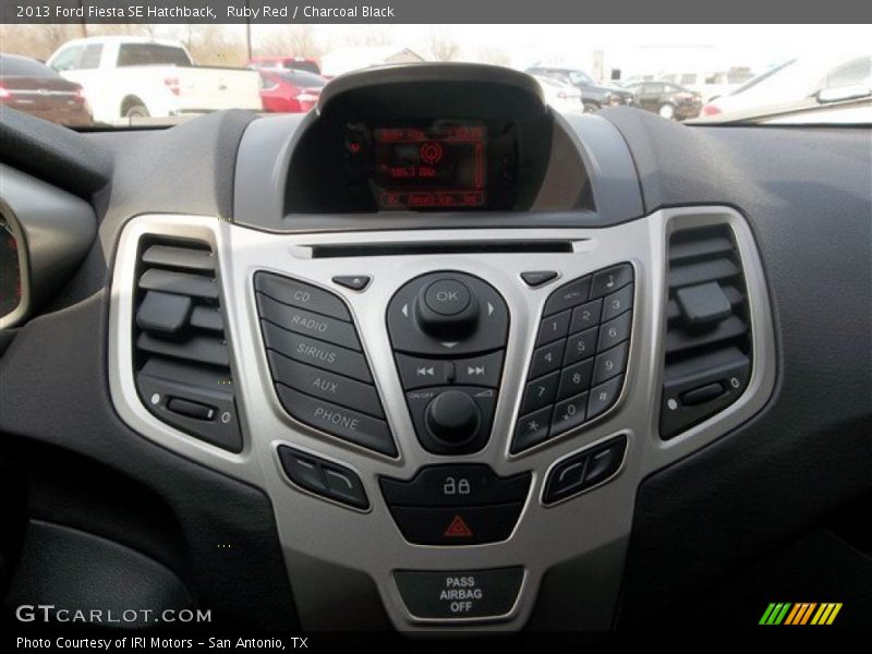 Ruby Red / Charcoal Black 2013 Ford Fiesta SE Hatchback