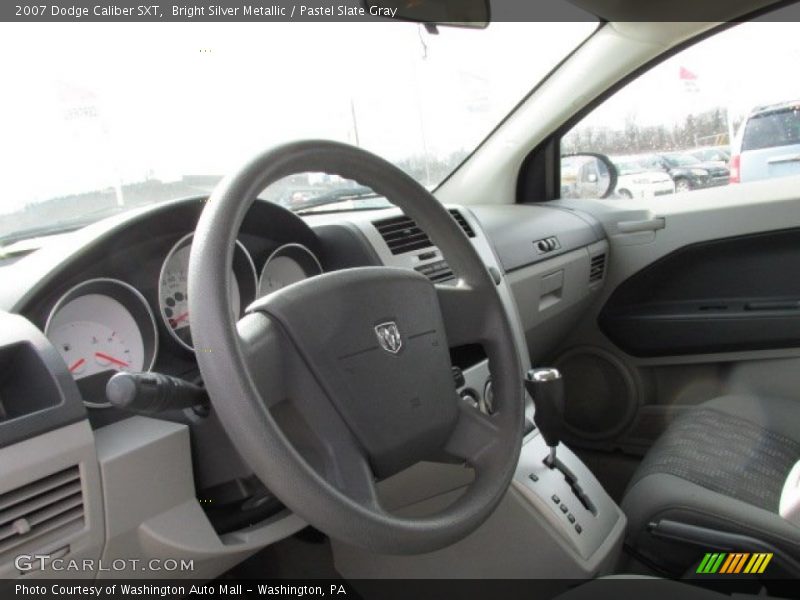 Bright Silver Metallic / Pastel Slate Gray 2007 Dodge Caliber SXT