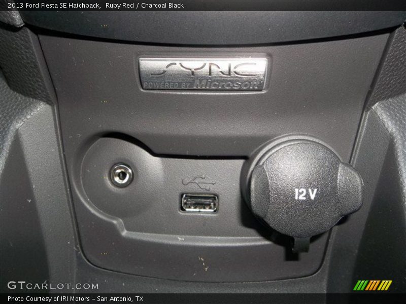 Ruby Red / Charcoal Black 2013 Ford Fiesta SE Hatchback