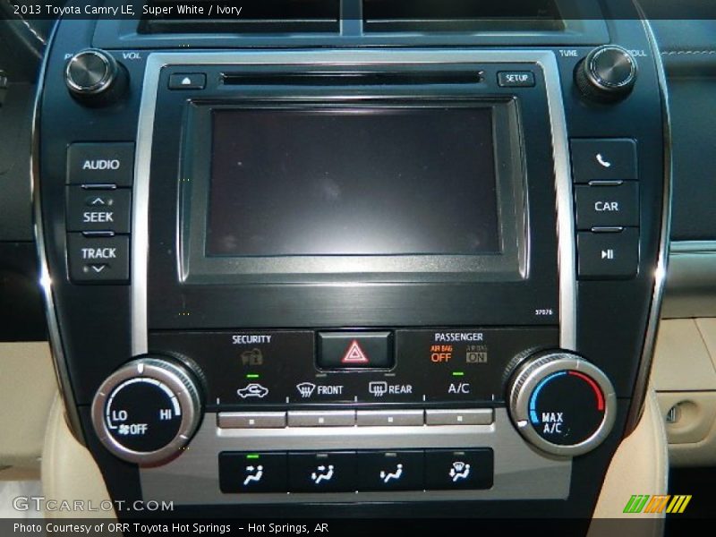 Super White / Ivory 2013 Toyota Camry LE