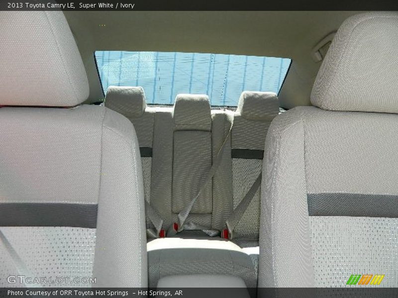 Super White / Ivory 2013 Toyota Camry LE