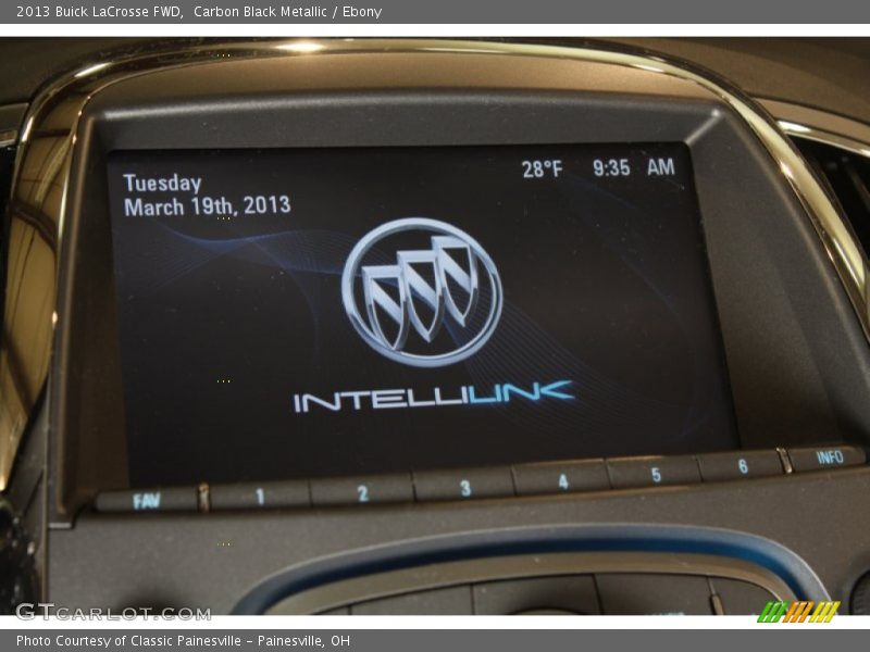 Carbon Black Metallic / Ebony 2013 Buick LaCrosse FWD