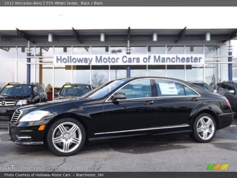 Black / Black 2013 Mercedes-Benz S 550 4Matic Sedan