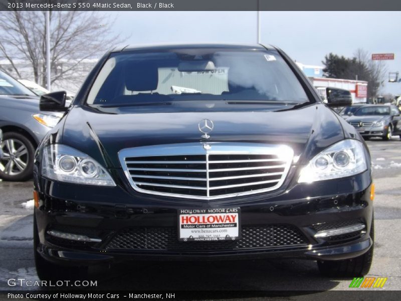 Black / Black 2013 Mercedes-Benz S 550 4Matic Sedan