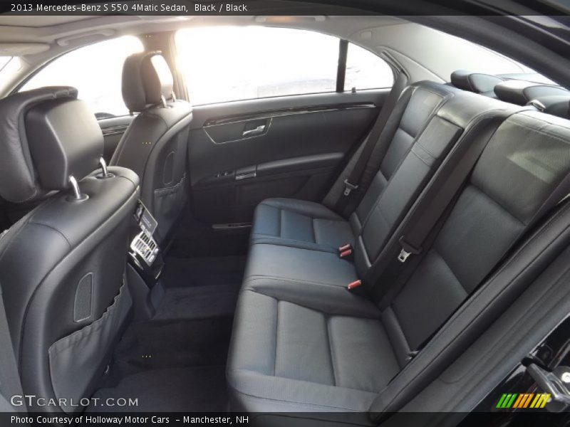 Black / Black 2013 Mercedes-Benz S 550 4Matic Sedan