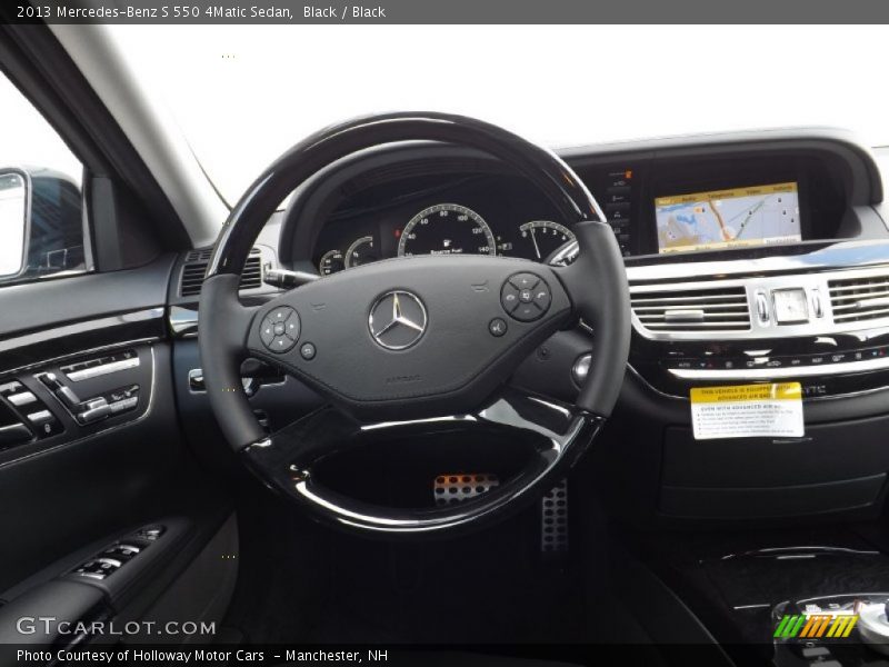 Black / Black 2013 Mercedes-Benz S 550 4Matic Sedan