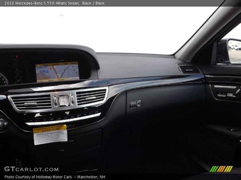 Black / Black 2013 Mercedes-Benz S 550 4Matic Sedan
