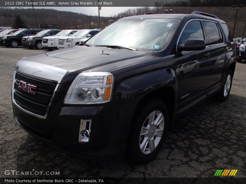Ashen Gray Metallic / Jet Black 2013 GMC Terrain SLE AWD