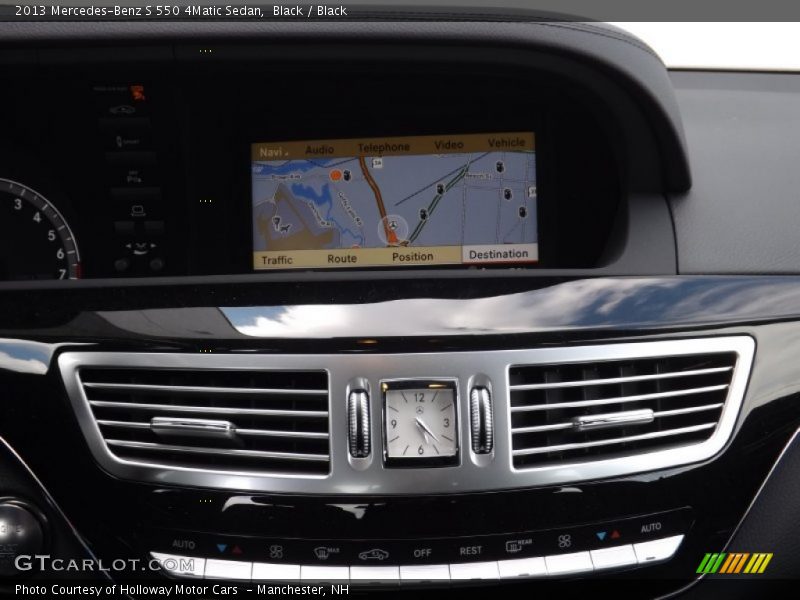 Black / Black 2013 Mercedes-Benz S 550 4Matic Sedan