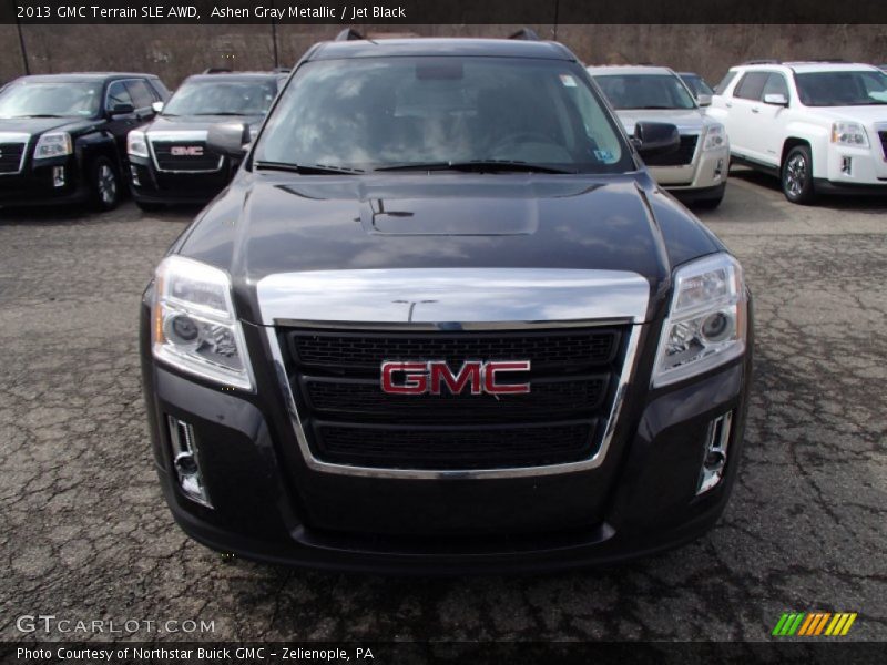 Ashen Gray Metallic / Jet Black 2013 GMC Terrain SLE AWD