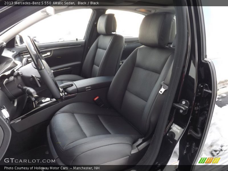 Black / Black 2013 Mercedes-Benz S 550 4Matic Sedan
