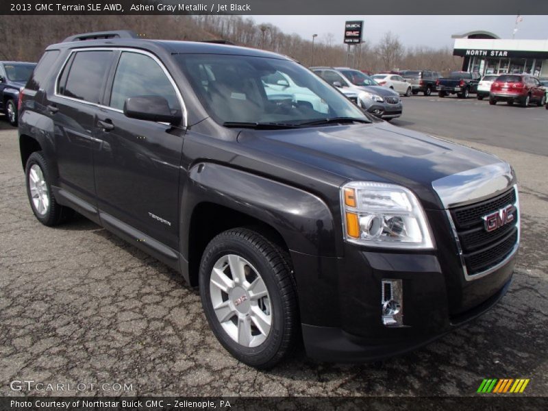 Ashen Gray Metallic / Jet Black 2013 GMC Terrain SLE AWD