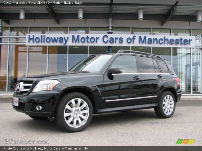 Black / Black 2012 Mercedes-Benz GLK 350 4Matic