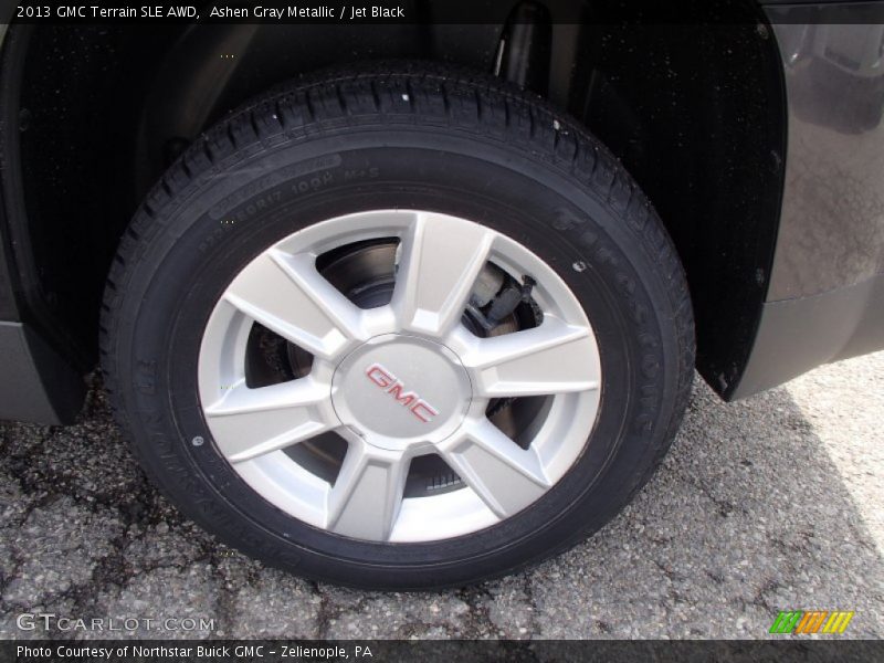Ashen Gray Metallic / Jet Black 2013 GMC Terrain SLE AWD