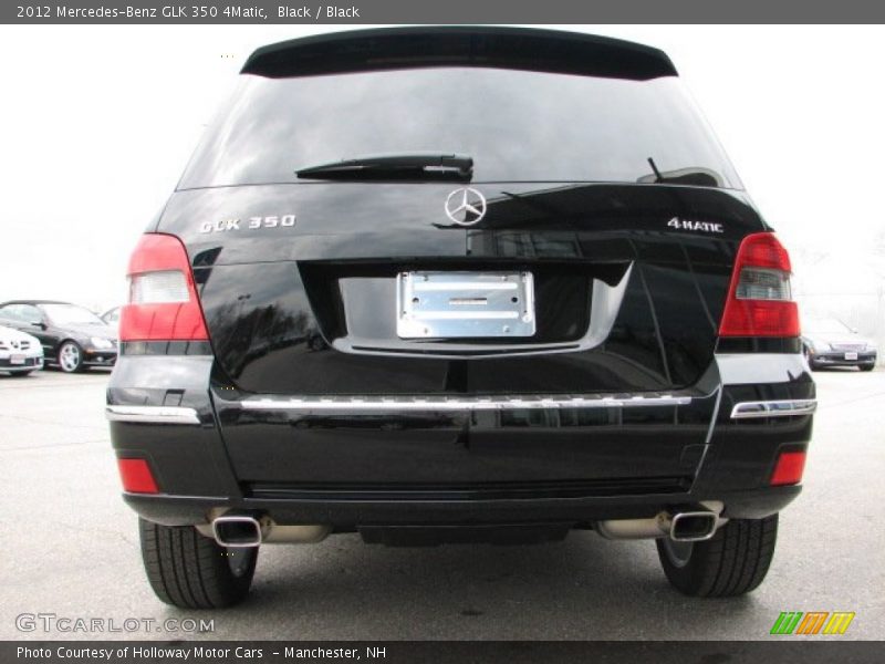 Black / Black 2012 Mercedes-Benz GLK 350 4Matic