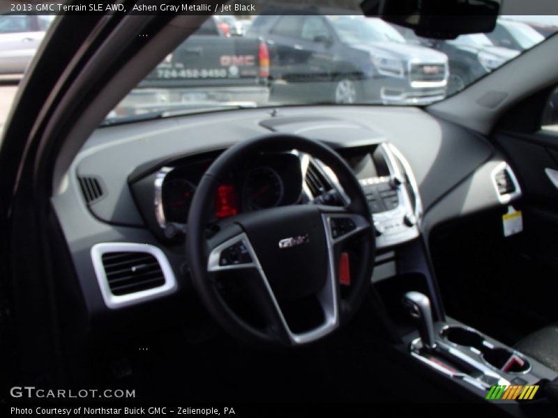 Ashen Gray Metallic / Jet Black 2013 GMC Terrain SLE AWD
