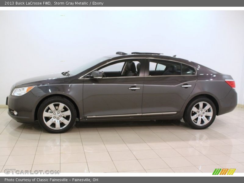 Storm Gray Metallic / Ebony 2013 Buick LaCrosse FWD
