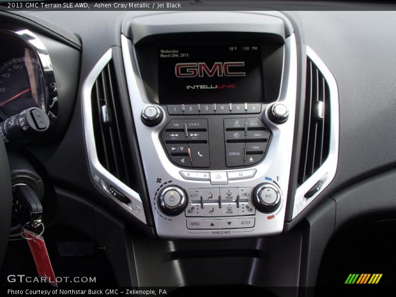 Ashen Gray Metallic / Jet Black 2013 GMC Terrain SLE AWD