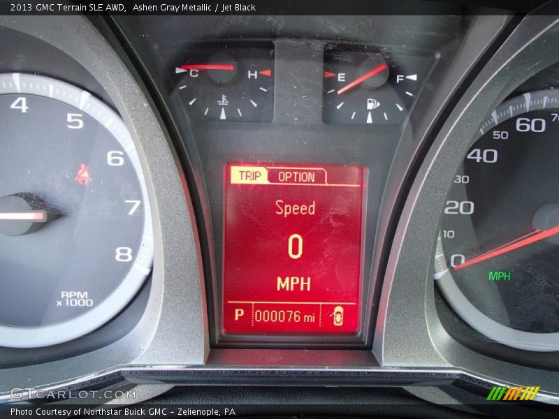 Ashen Gray Metallic / Jet Black 2013 GMC Terrain SLE AWD