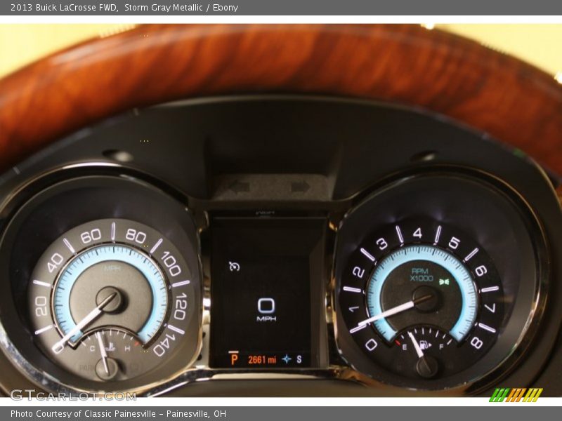 Storm Gray Metallic / Ebony 2013 Buick LaCrosse FWD