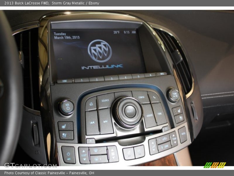 Storm Gray Metallic / Ebony 2013 Buick LaCrosse FWD