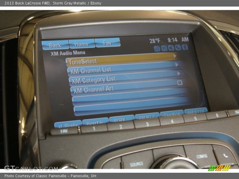 Storm Gray Metallic / Ebony 2013 Buick LaCrosse FWD