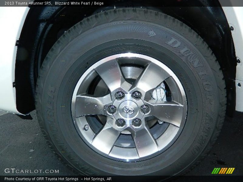 Blizzard White Pearl / Beige 2013 Toyota 4Runner SR5