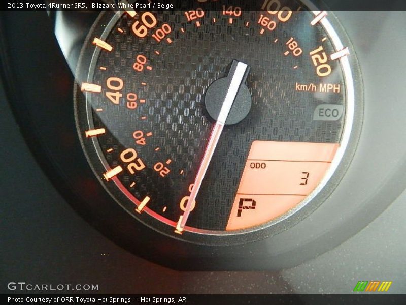 Blizzard White Pearl / Beige 2013 Toyota 4Runner SR5