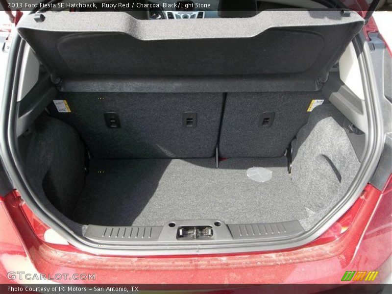 Ruby Red / Charcoal Black/Light Stone 2013 Ford Fiesta SE Hatchback