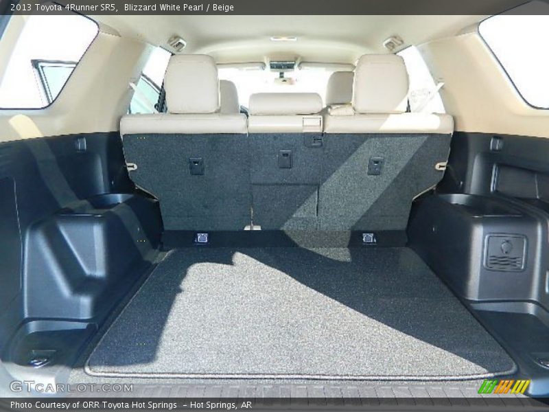 Blizzard White Pearl / Beige 2013 Toyota 4Runner SR5