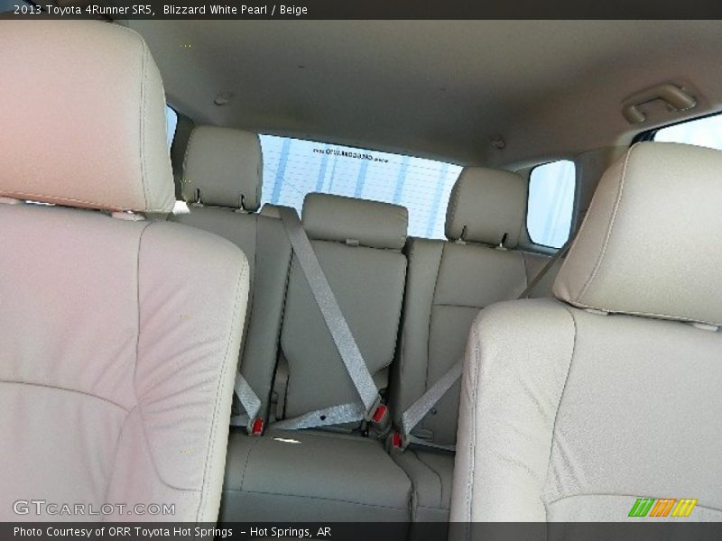 Blizzard White Pearl / Beige 2013 Toyota 4Runner SR5