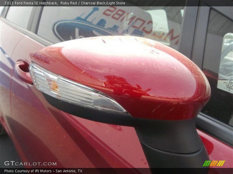 Ruby Red / Charcoal Black/Light Stone 2013 Ford Fiesta SE Hatchback