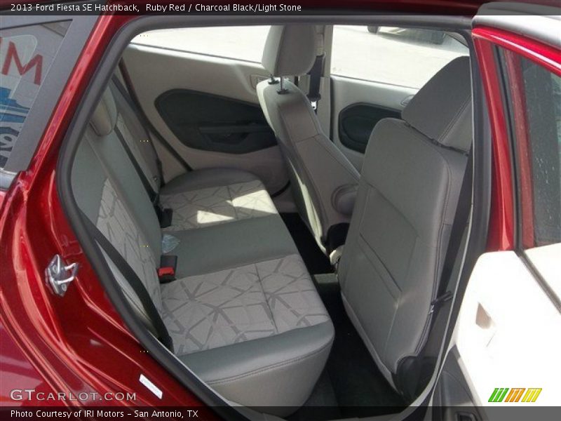 Ruby Red / Charcoal Black/Light Stone 2013 Ford Fiesta SE Hatchback