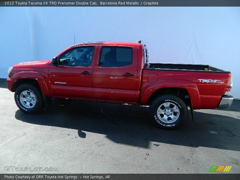 Barcelona Red Metallic / Graphite 2013 Toyota Tacoma V6 TRD Prerunner Double Cab